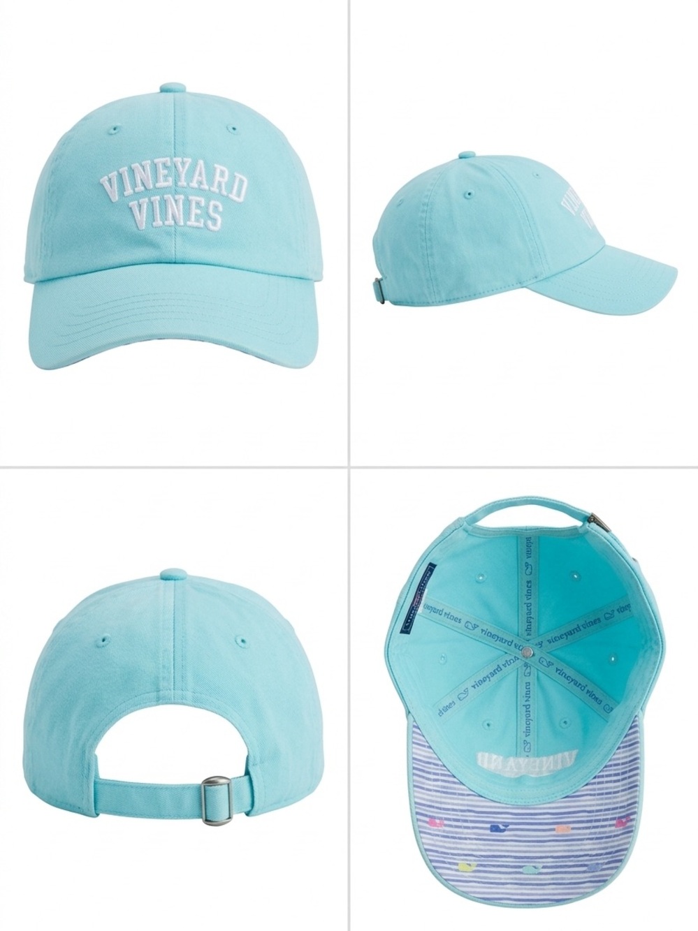 Vineyard Vines turquoise Light Blue Baseball Cap